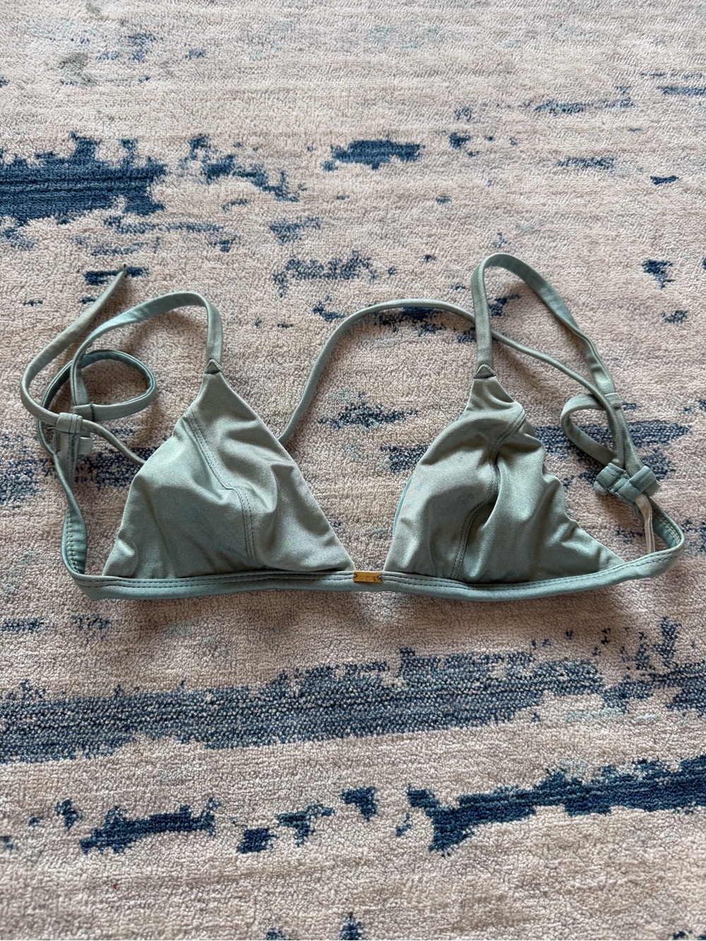 Gooseberry Seaside Triangle Bikini Top Medium
